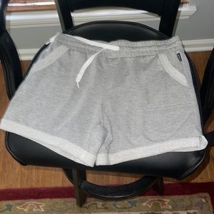 Grey sweat-shorts! Size M very soft and comfy! Worn only a few times!
